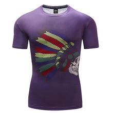 Load image into Gallery viewer, Hot Sale 3D Printed Punisher Skull T-shirt