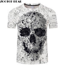 Load image into Gallery viewer, 2020 t shirt 3D Skull tshirt
