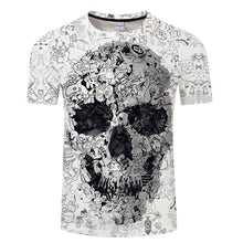 Load image into Gallery viewer, 2020 t shirt 3D Skull tshirt
