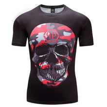 Load image into Gallery viewer, Hot Sale 3D Printed  Punisher Skull T-shirt

